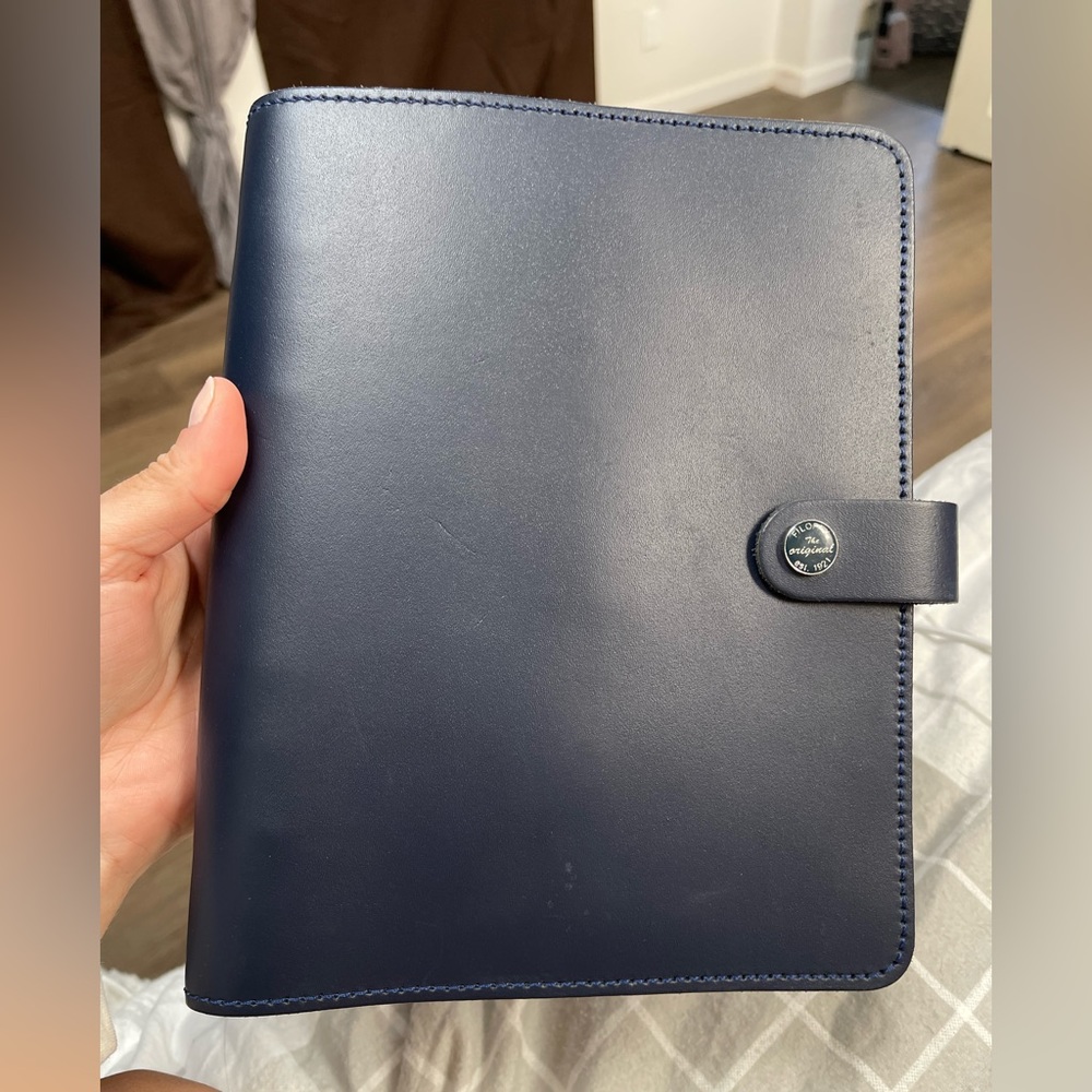 Navy Blue A5 FILOFAX planner